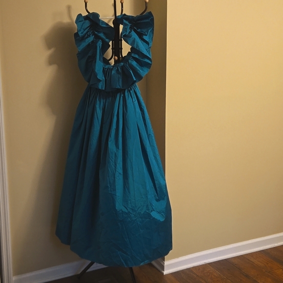 Blue Formal  Vintage.  Sz 8/10 - Picture 2 of 4